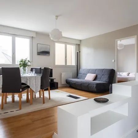 Le Rez De - Appt Pour 4 Vue Et Proche Des Plages Apartment Saint-Malo